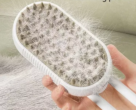 Cepillo de Mascotas de Vapor Expandible Multicolor