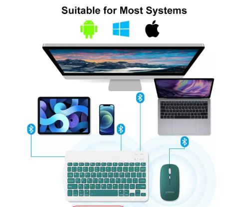 Combo Ultra-Slim: Teclado y Mouse Inalámbrico