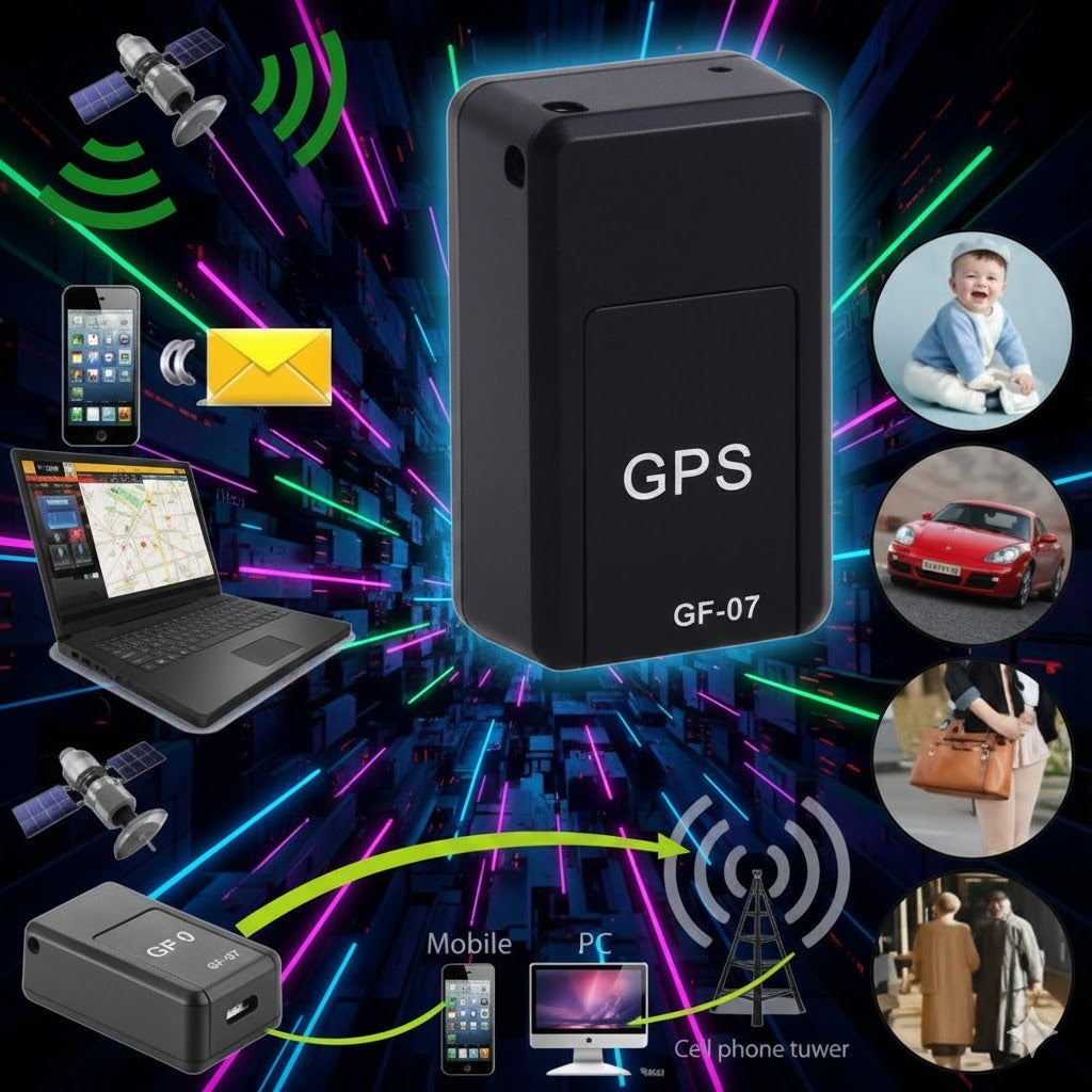 Dispositivo de Localización GPS GF-07: Monitoreo Táctico y Escucha Remota