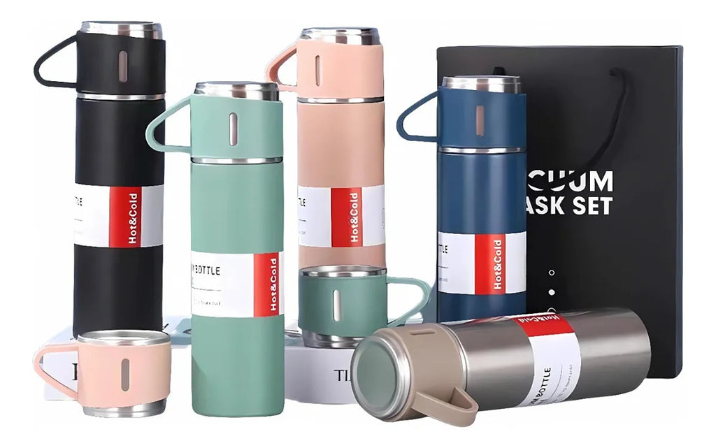 Set Térmico Premium Vacuum Flask
