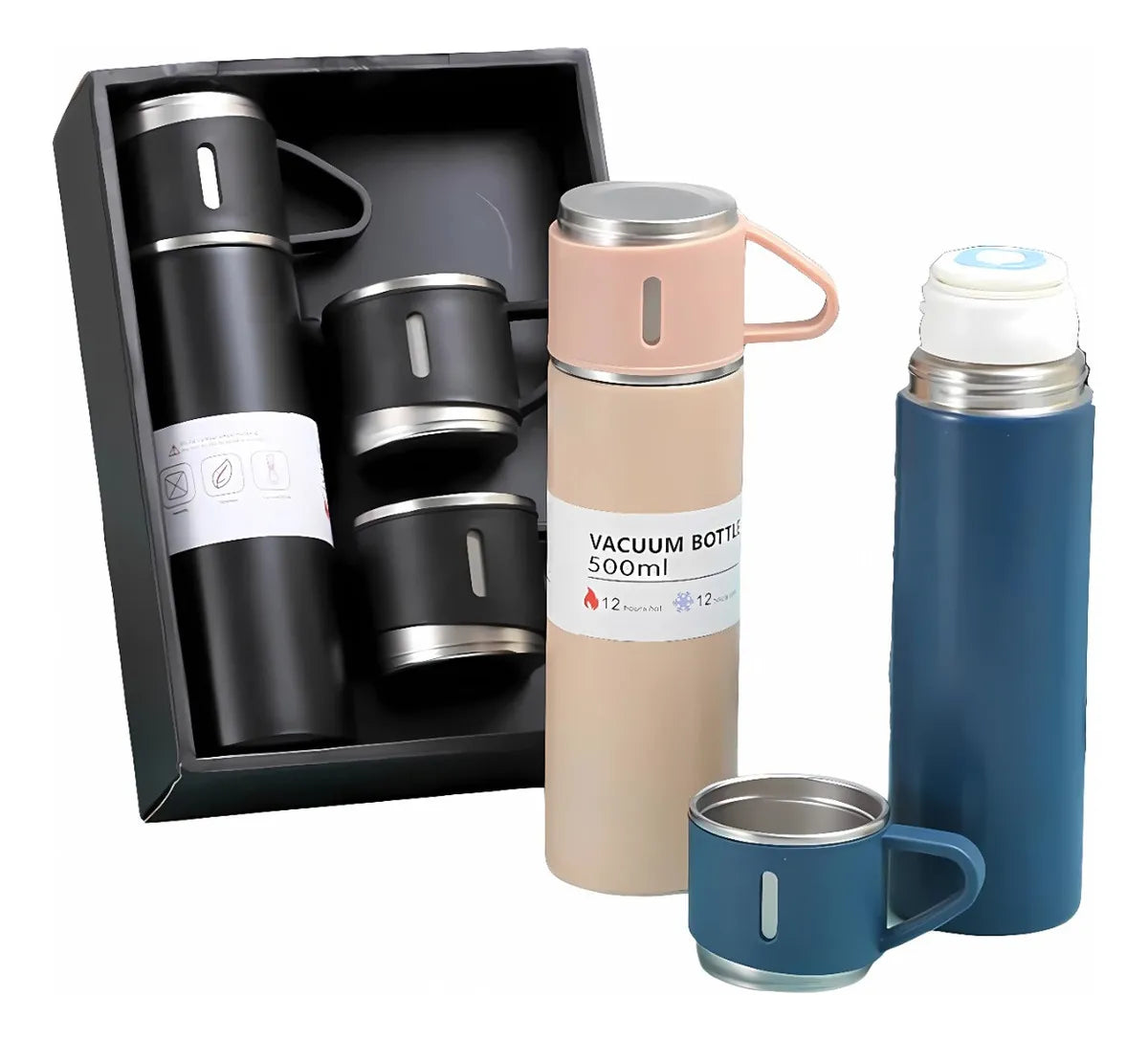 Set Térmico Premium Vacuum Flask