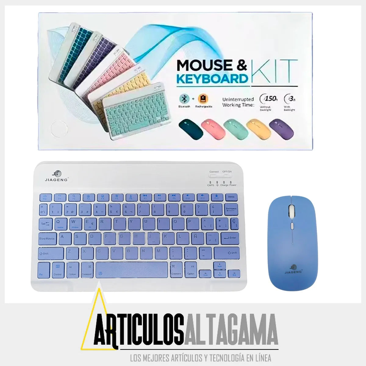 Combo Ultra-Slim: Teclado y Mouse Inalámbrico